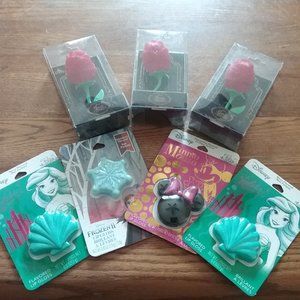 NWT Disney Self-Care Stocking Stuffer Bundle- Rose Tea Infusers & Lip Balms
